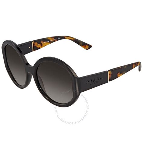 prada 02ss 1ab0a755|Prada Grey Gradient Round Ladies Sunglasses PR 22XS .